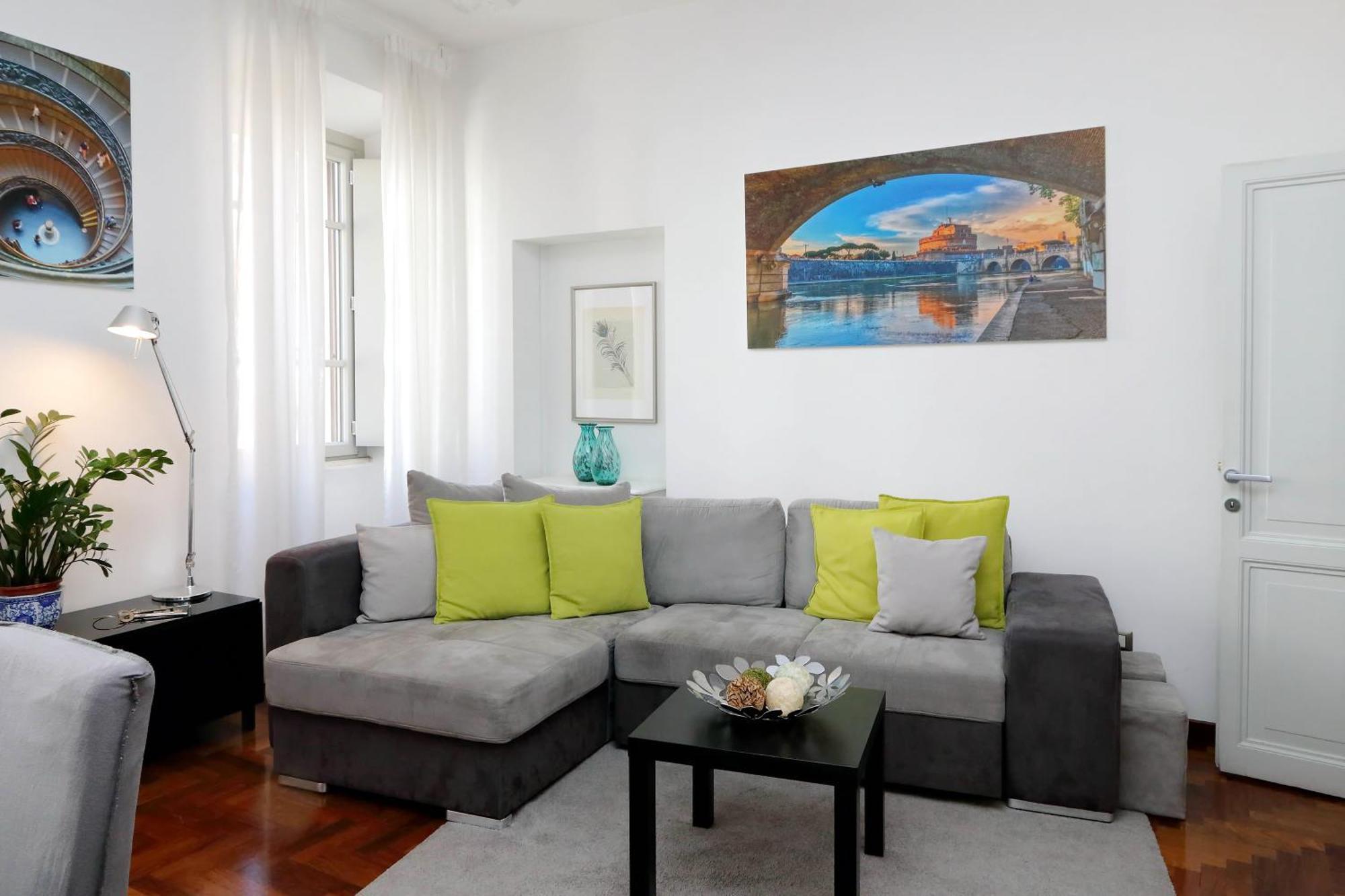 Luxury Apartment Vaticano-S'Peter Basilica - Netflix Wifi - Aircond Рим Екстер'єр фото